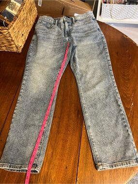 Banana Republic Factory Light Wash Straight Leg Jeans